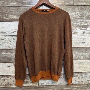 UVR Connected Merino Wool Women's Long Sleeve Autumn Orange Thermal Shirt